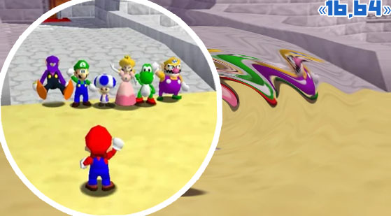 Play super mario 64 online